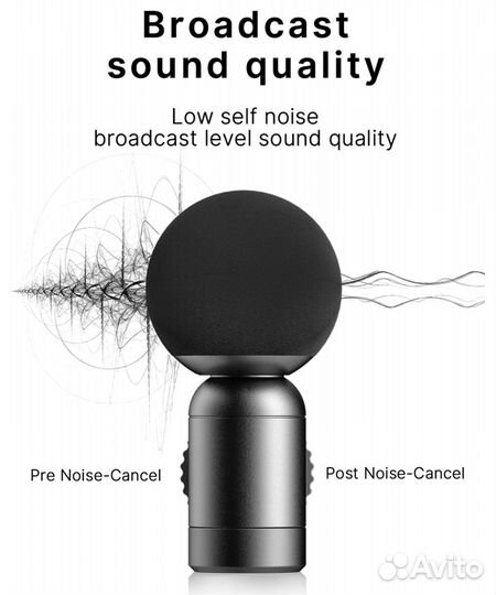 Микрофон Ulanzi Sairen Nano для фото видео экшн