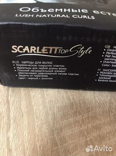 Плойка для волос scarlett SC-HS60499