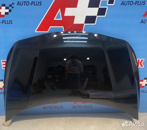 Капот Hyundai Solaris 2014-2017 черный