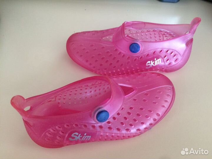 Аквашузы детские кораллки для моря,бассейна,пляжа