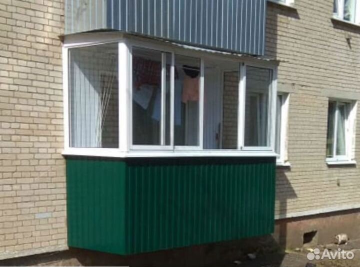 Комплексное остекление и отделка балконов