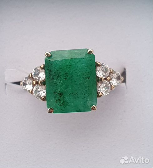 Помощь в покупке кольца с изумрудом природным