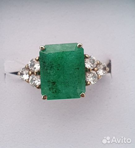 Помощь в покупке кольца с изумрудом природным