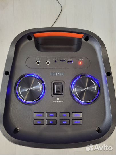Ginzzu GM-213, портативная колонка, bluetooth