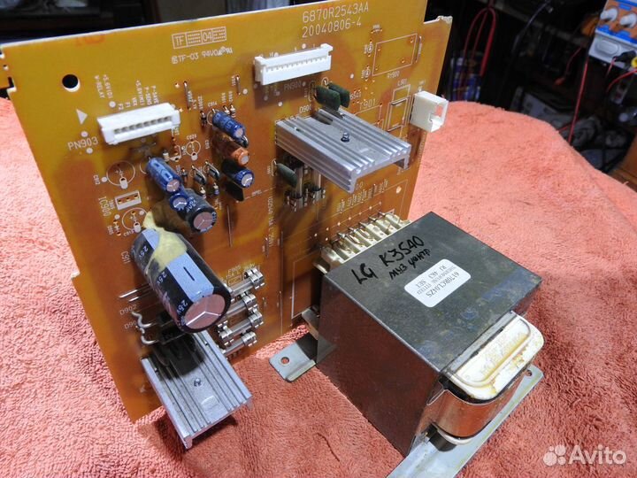 Блоки питания, транс от В/М, муз центра LG-K3540
