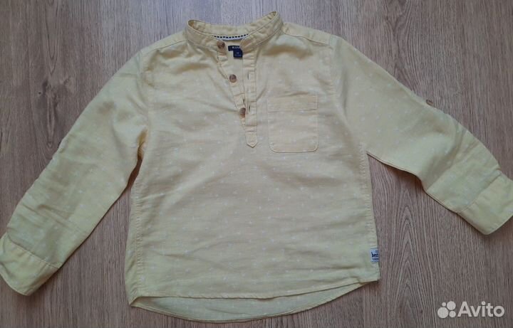 Летняя рубашка для мальчика 6лет