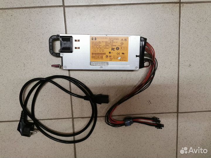 Серверный блок питания HP DPS-750RB A 2шт