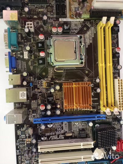 Материнская плата+Процессор