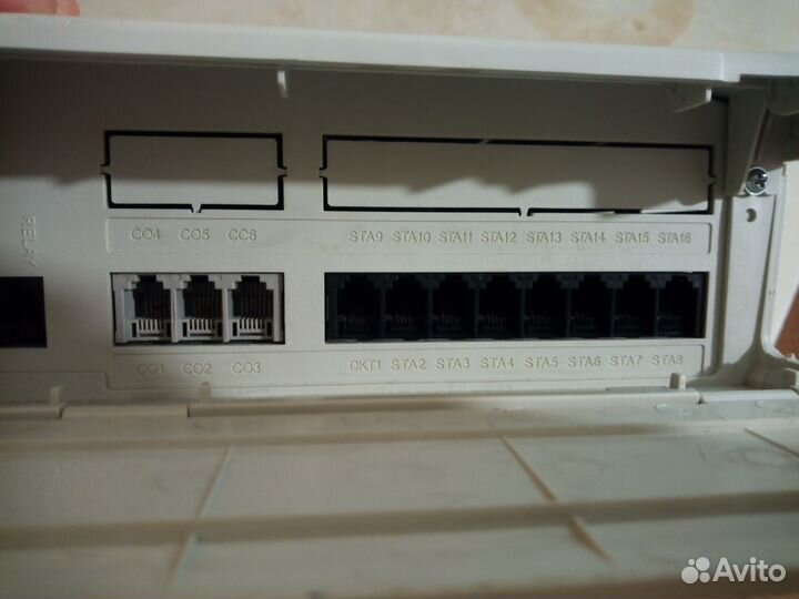 Цифровая Мини атс + 2 телефонных аппарата для атс