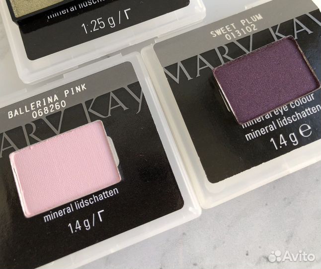 Тени мэри кэй Mary Kay sweet plum, ballerina pink