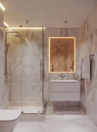 2-к. апартаменты, 50 м², 7/10 эт.