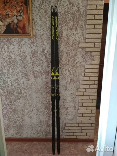 Лыжи беговые Fisher carbon lite skate H-plus