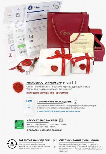 Кольцо Cartier Love Pave 0,45ct