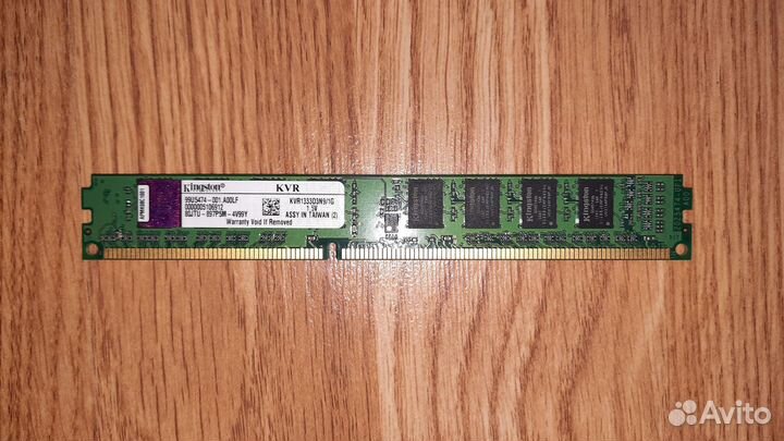 Оперативная память Kingston DDR3 1GB