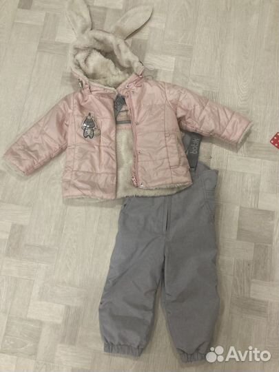 Демисезонные вещи на девочку 80-86