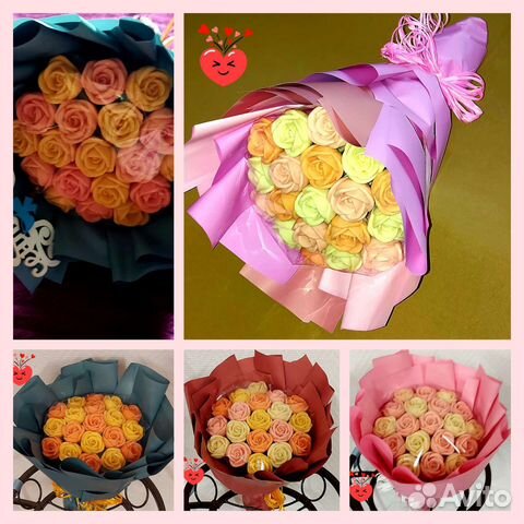 Букет из шоколадных роз