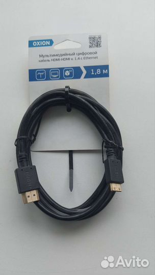 Кабель hdmi-mini hdmi Oxion 1.8 м