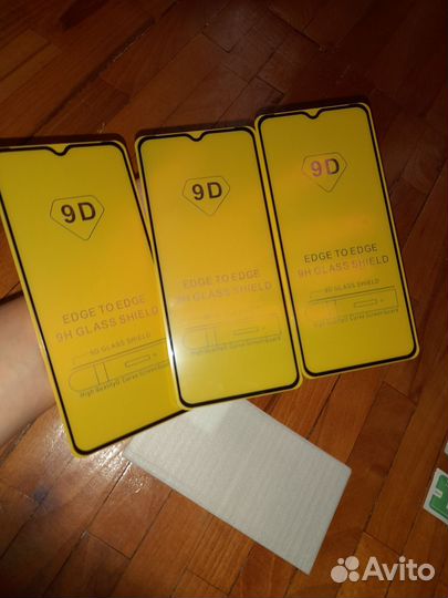 Оригинальное защитное стекло на Samsung А51