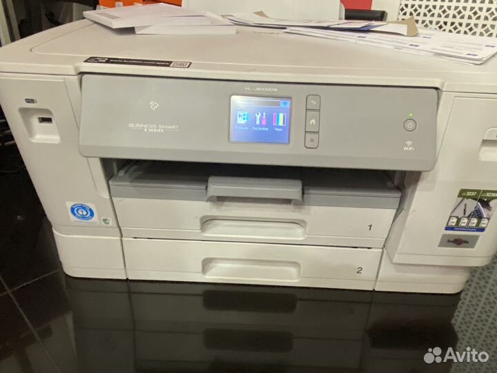 Принтер brother HL-J6000DW, A-3, сетевой, wi-fi