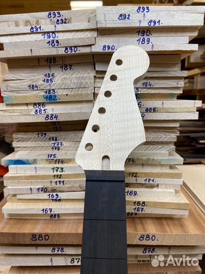 Грифы для электро и бас-гитар. Изготовление на чпу