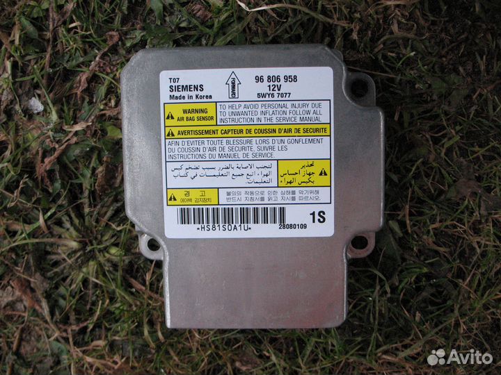 Блок подушек Chevrolet Aveo T250/T255