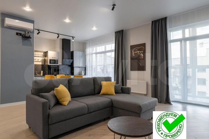 2-к. квартира, 70 м², 6/8 эт.