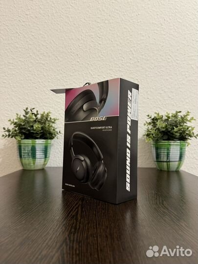 Bose Quietcomfort ultra headphones black (новые)