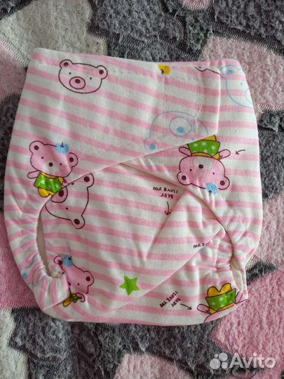 Многоразовые подгузники 0+ без вкладыша