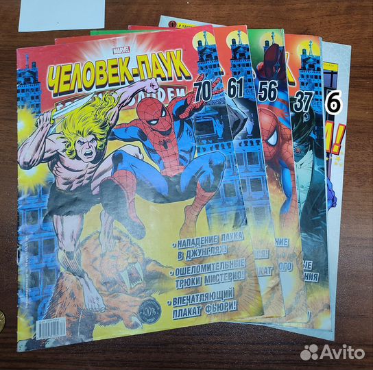 Журналы человек паук герои и злодеи/ обмен/ поиск