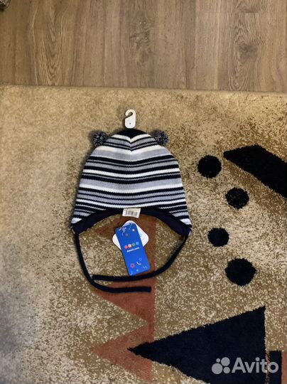 Шапка детская Baby Go осень- весна -р 46-48-новая