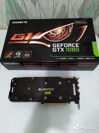 Gigabyte geforce GTX 1080 G1 gaming 8G