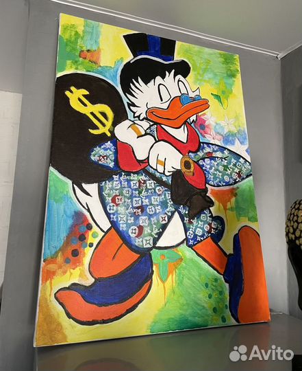 Картина на холсте Скрудж