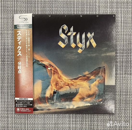Styx Equinox SHM-CD Japan Mini LP CD