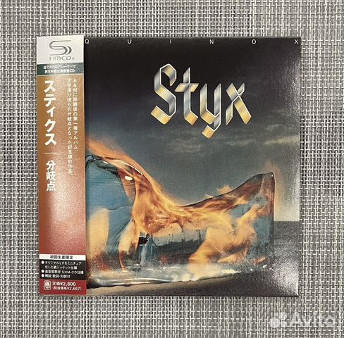 Styx Equinox SHM-CD Japan Mini LP CD