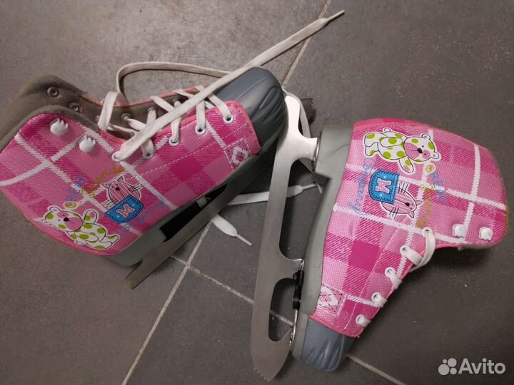 Коньки детские фигурные раздвижные