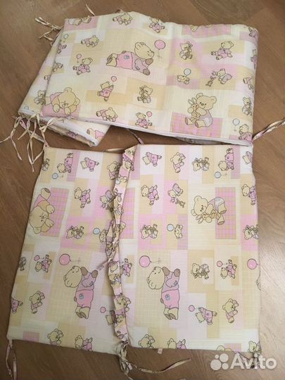 Бортики в детскую кроватку