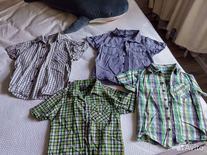 Рубашки для мальчика 110-122