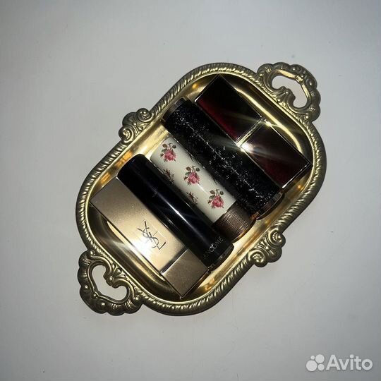 Поднос маленький кольчугино латунь под винтаж