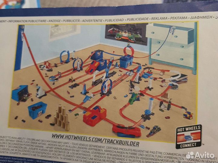 Детали для Hot Wheels track builder system