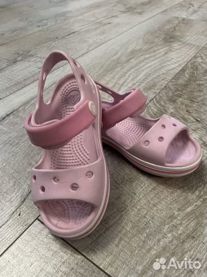 Сандалии crocs c7 для девочки