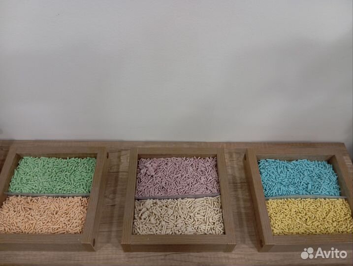 Кошачий наполнитель тофу