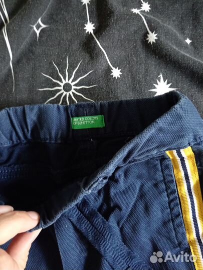 Штаны с полосками лампасами 82 benetton