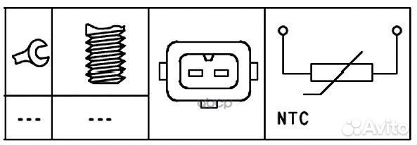 6PT 009 309-541 датчик температуры охлажд.жидко