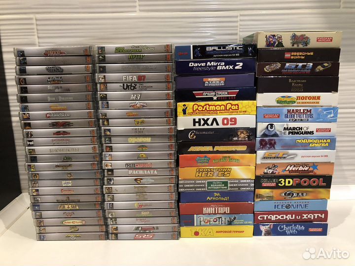 Картриджи для Gameboy advance SP новые