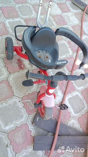 Детский трехколесный велосипед бу