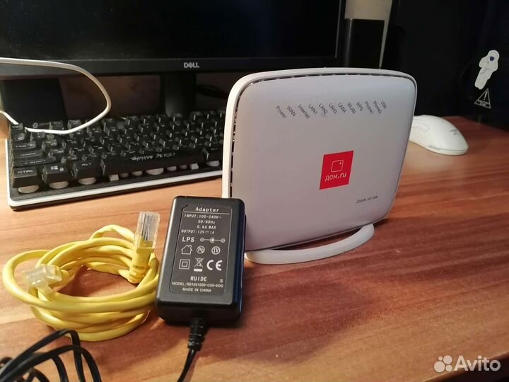 Роутер дом ру zxhn h118n