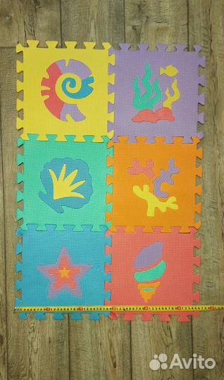 Детский коврик пазл