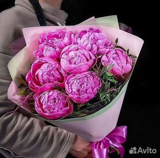 Пионы Букет пионов