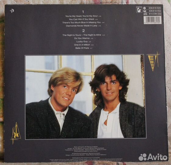 Modern talking The 1st Album виниловая пластинка