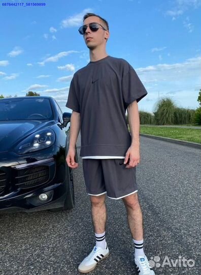 Спортивный костюм шорты и футболка Nike (Арт.37681